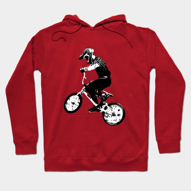 bmx Hoodie by rickylabellevie